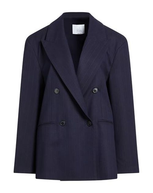 Woman Blazer Midnight blue Size 4 Polyester, Viscose, Elastane