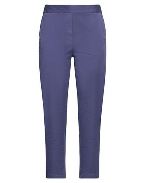 Woman Pants Purple Size 6 Cotton, Elastane