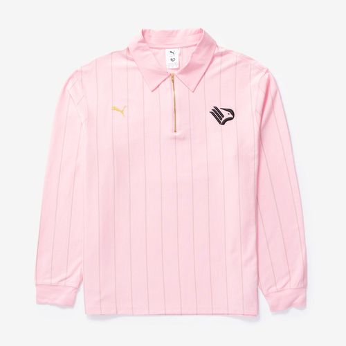 Puma Longsleeve Polo x Palermo F.C. - Bright Pink - unisex