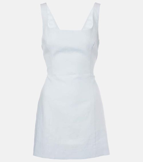 SIR Iris Tie linen minidress
