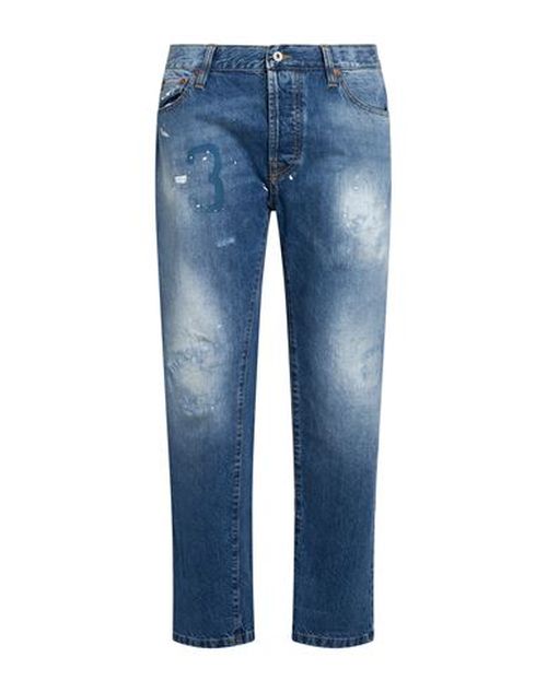 Man Jeans Blue Size 28 Cotton
