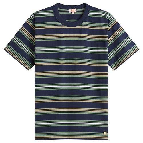 Men's Multi Stripe T-Shirt in Marine Deep/Ivy/Treehouse /
