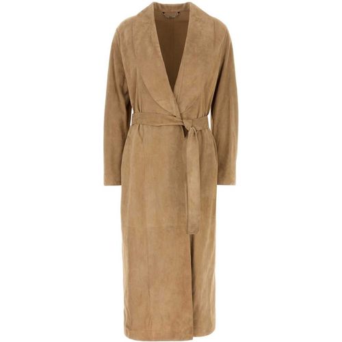 Fendi Camel Suede Coat