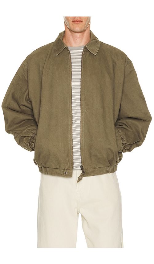 DRMERS CLUB Collared Jacket in Green. S. Also in M, L, XL/1X