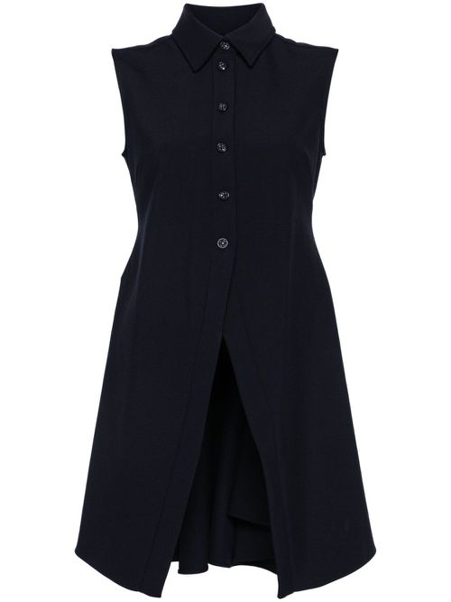 Godet vest - Blue