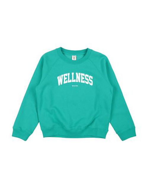 Kid Boy Sweatshirt Green Size 12 Cotton, Polyester