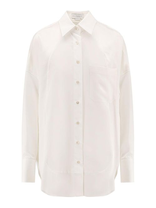 Oversized Satin Shirt