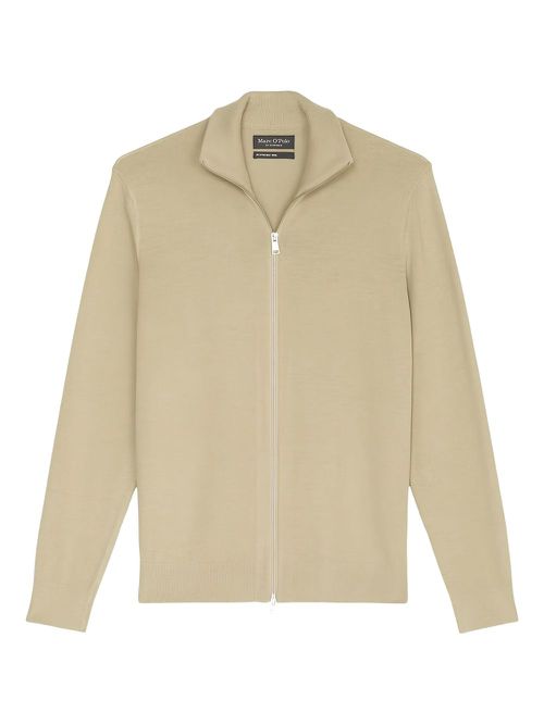 Zip-up cardigan - Neutrals