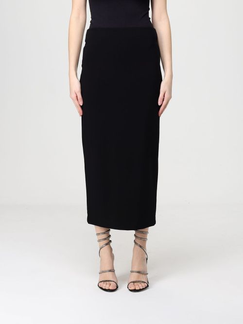 Skirt Woman color Black