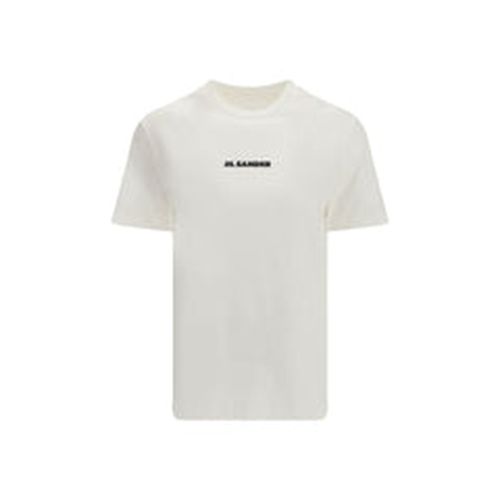 Logo-Printed Cotton T-Shirt — Beige