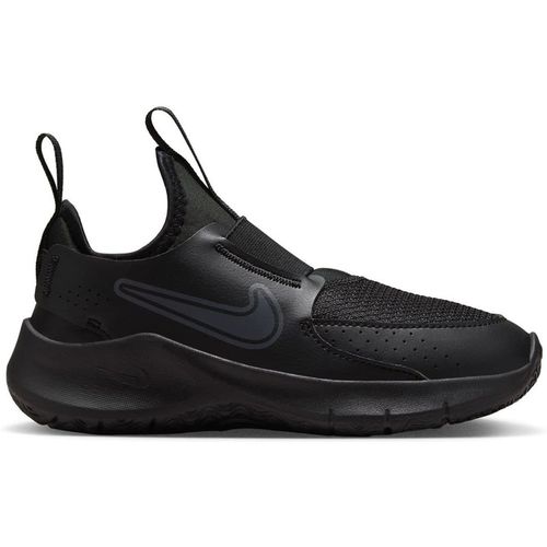 Nike Boys Flex Runner 3 Low Top Running Sneakers in Triple Black - Kid