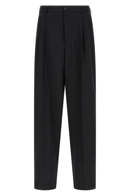 'Classic Zip Double Pince' Pants