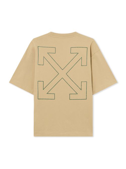 Banknote Arrow Skate  T-shirt - Male T-shirts Creme Brulée