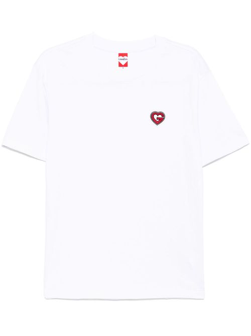 Logo-patch T-shirt - White