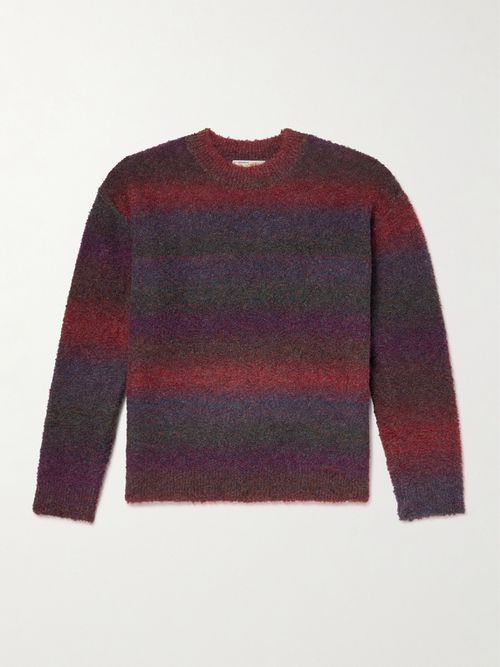 Striped Bouclé Sweater