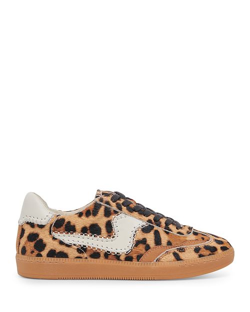 Women's Notice Stitch Leopard Print Sneakers