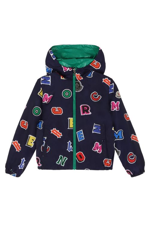 Boy Mini Hooded Windbreaker with Elastic Cuffs