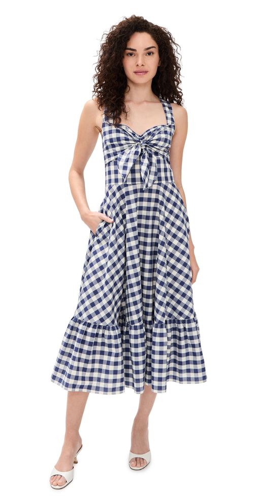 Nellie Dress Navy/Optic