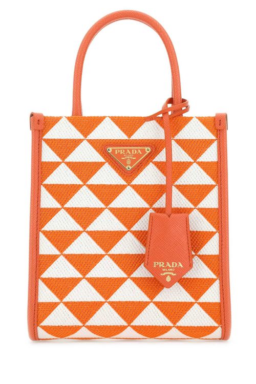 Orange Symbole mini crossbody bag