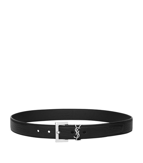 Leather Logo Belt