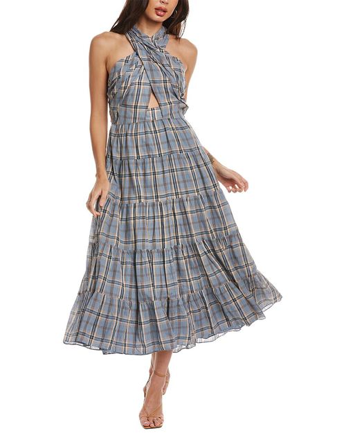 Tiered Midi Dress