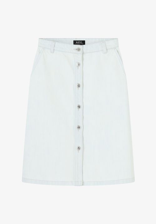 A. P.C. Maxine Skirt 34 Iat - Sky Blue
