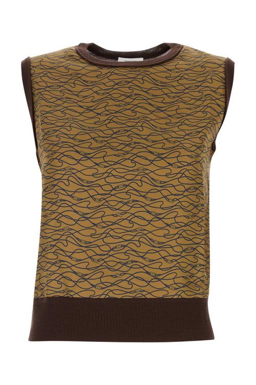 Expresso Sweater Vest — Brown
