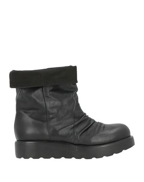 Woman Ankle boots Black Size 10 Leather