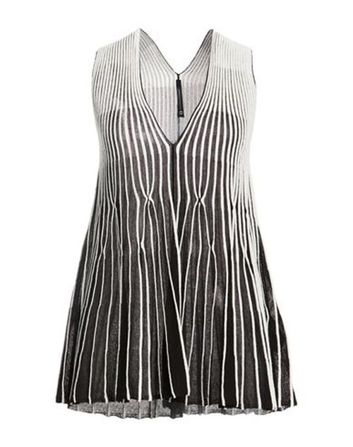 Woman Top Black Size 8 Viscose, Polyamide