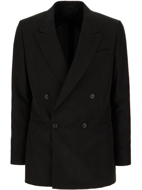 Double-breasted blazer - Black