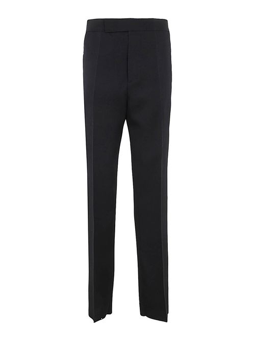 Wool trousers sideband detail