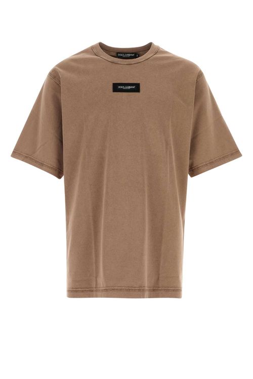Biscuit Cotton Oversize T-shirt