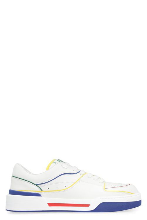 New Roma Leather Low-Top Sneakers