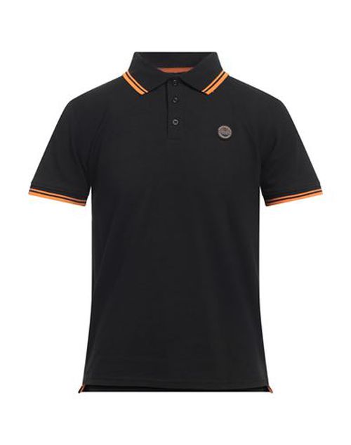 Man Polo shirt Black Size S Cotton