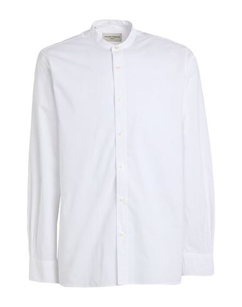 Officine Générale Man Shirt White Size S Cotton