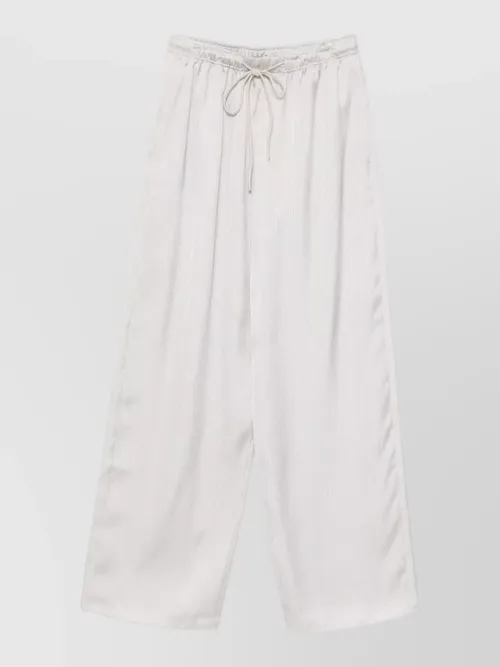Emporio Armani - lounge trousers vertical stripe elastic waistband