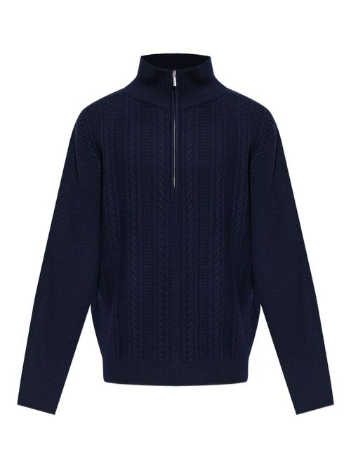 Virgin wool sweater - Blue