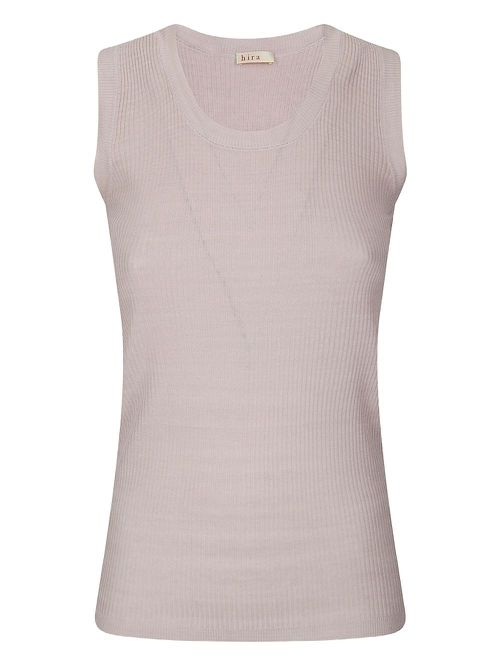 Stefano Mortari ribbed top - Pink