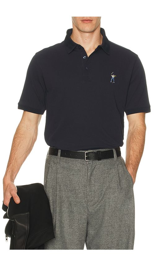 Eastside Golf Core Pique Polo in Navy. M. Also in S, L, XL/1X