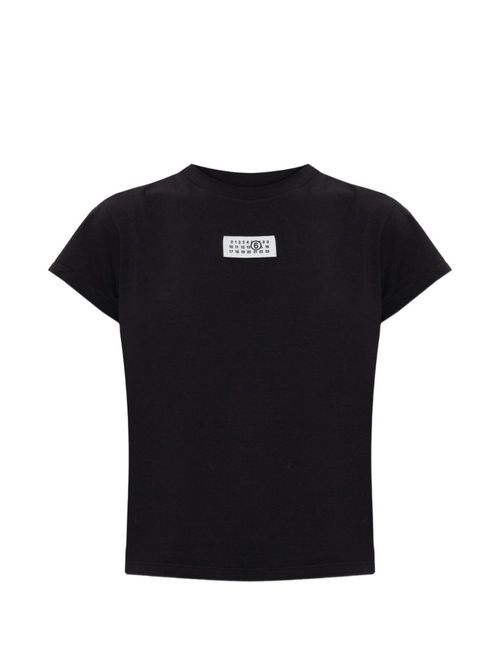 Black Logo Crew Neck T-Shirt