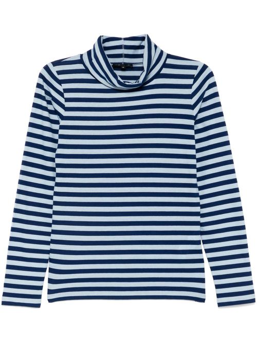 Striped long-sleeves T-shirt - Blue