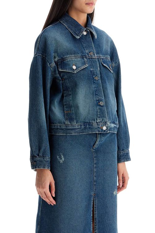 A. P.C. - Giacca Boxy In Denim Cally