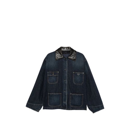 Button-fastening Denim Jacket