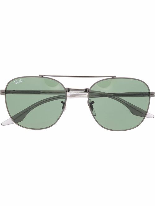 Aviator-frame sunglasses - Black
