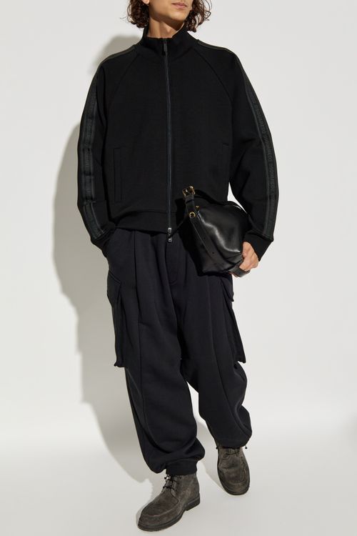 Sweatshirt With Logo, Men's, Black