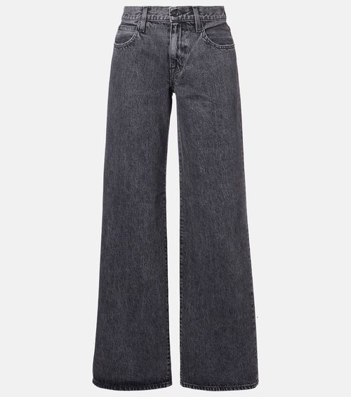 Mika mid-rise wide-leg jeans