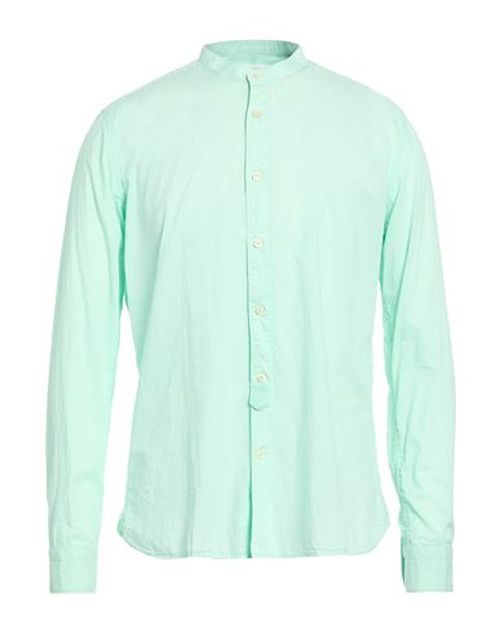 Man Shirt Light green Size 15 ¾ Cotton