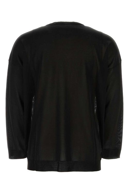 Black Viscose Sweater