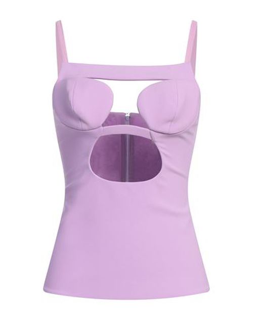 Nensi Dojaka Woman Top Lilac Size XS Viscose, Polyamide, Elastane