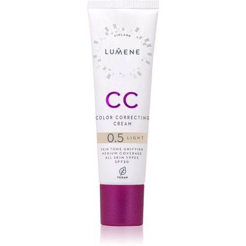 Lumene Color Correcting CC cream for even skin tone SPF 20 color 0.5 light